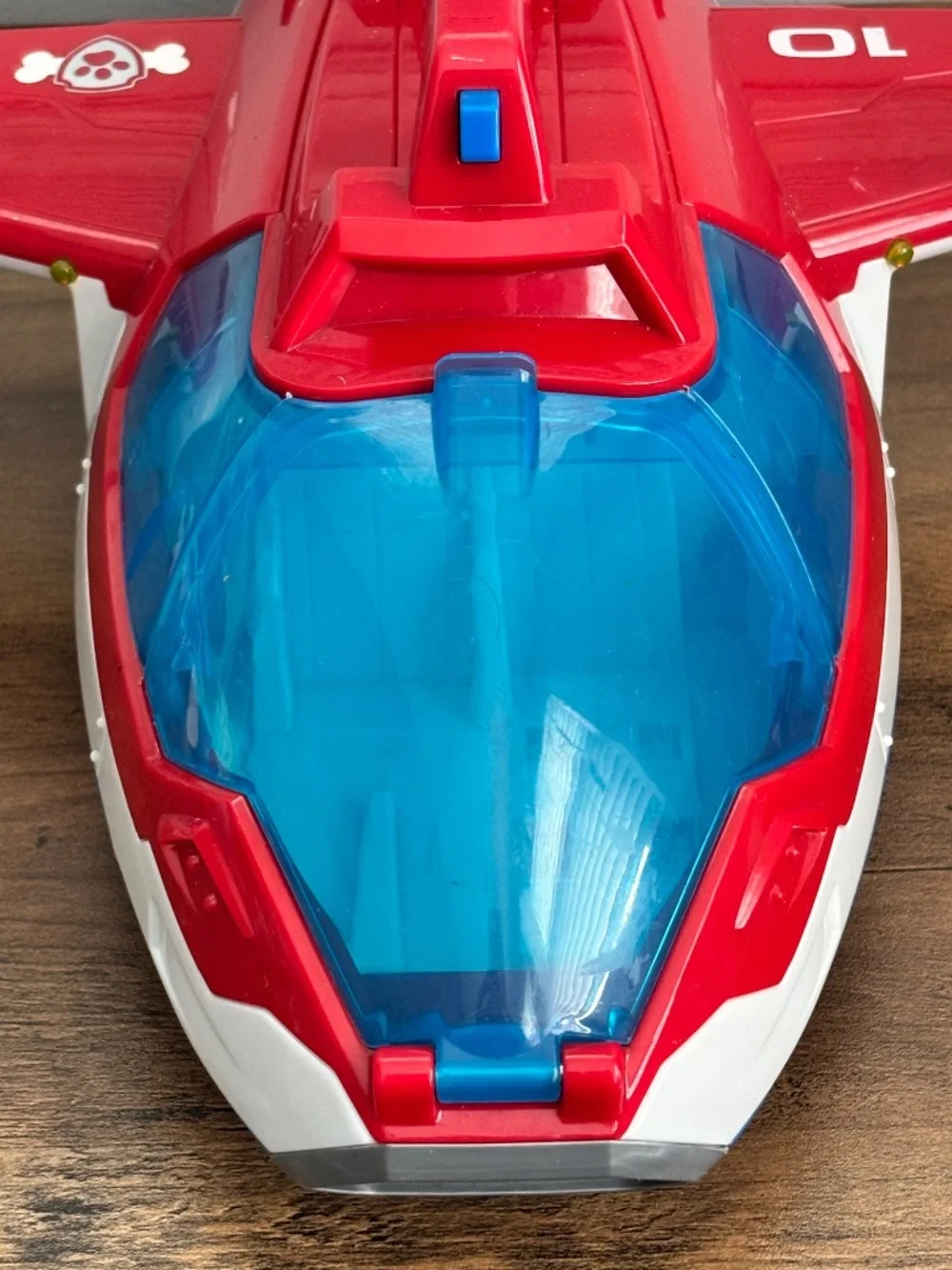 Paw Patrol Air Patroller Rescue Plane Airplane Lights Sound Toy Red Blue WORKS